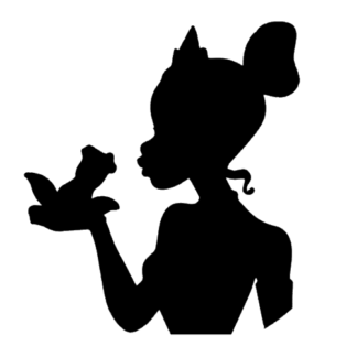 Sticker Autocollant La princesse et la grenouille disney Z87292