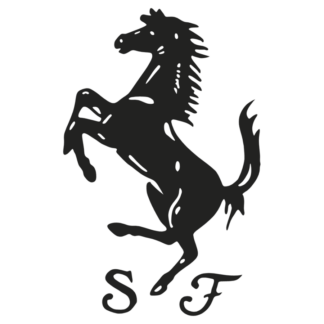 Sticker Autocollant ferrari Auto AU87312