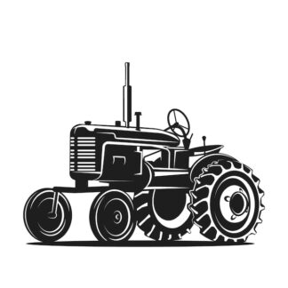 Sticker Autocollant tracteur silouhette BVw18731