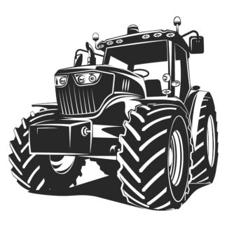 Sticker Autocollant tracteur silouhette BVw18729