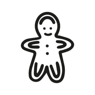 Sticker Autocollant xmass cake gateau nourriture NF18746