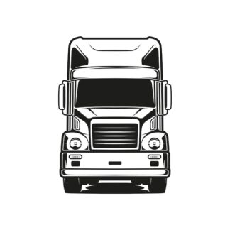 Sticker Autocollant camion  silouhette BVw18736