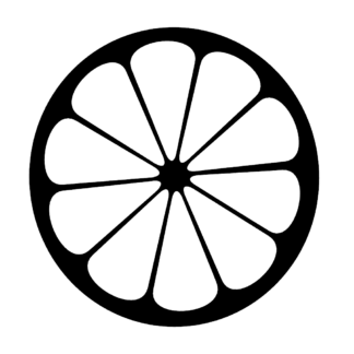 Sticker Autocollant citron fruit nourriture NFFL18734