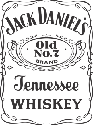 Sticker Autocollant jack daniel s brand  BRD21014