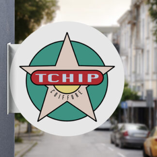 Enseigne Ronde à personnaliser