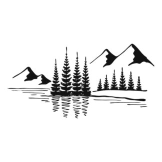 Sticker Autocollant paysage offroad camping car montagne 4x4  ORM18746