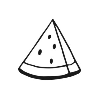 Sticker Autocollant pastèque fruit nourriture NFFL18758