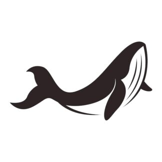 Sticker Autocollant marin baleine animaux  ANI1882