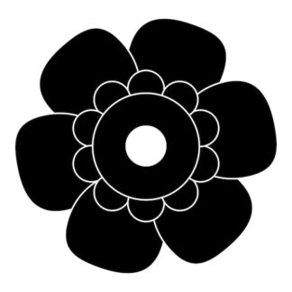 Sticker Autocollant végétal fleur  FLW21033