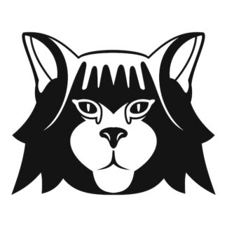 Sticker Autocollant chat animaux  ANX21229