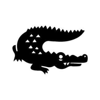 Sticker Autocollant crocodile lezard animaux  ANX21234