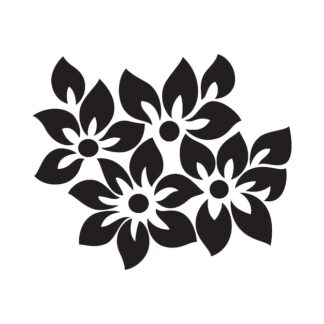 Sticker Autocollant végétal fleur  FLW21037