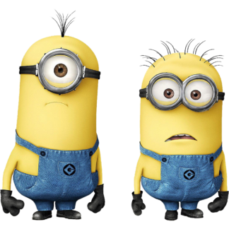 Sticker Autocollant  minion imprimé IMP20231428