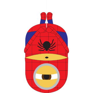 Sticker Autocollant  minion spiderman imprimé IMP20231425
