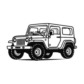 Sticker Autocollant off road jeep 4x4  OR54487