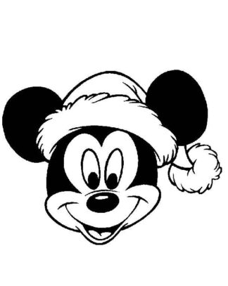 Sticker Autocollant mickey noel disney  DM54490