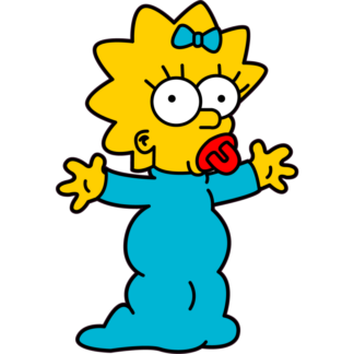 Sticker Autocollant simpsons imprimé IMP20231318