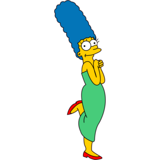 Sticker Autocollant simpsons imprimé IMP20231319