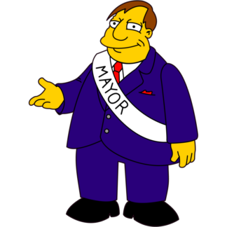 Sticker Autocollant simpsons imprimé IMP20231321