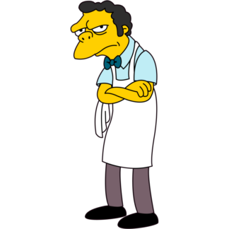 Sticker Autocollant simpsons imprimé IMP20231323