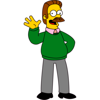 Sticker Autocollant simpsons imprimé IMP20231325