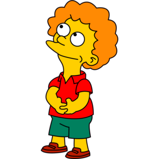 Sticker Autocollant simpsons imprimé IMP20231334