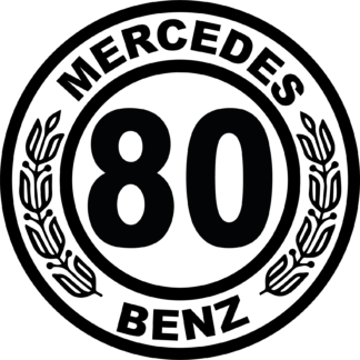 Sticker Autocollant mercedes 80 camion disque limitation  DLC547934