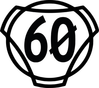 Sticker Autocollant  scania 60 camion disque limitation  DLC547881