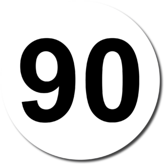 Sticker Autocollant 90 camion disque limitation  DLC547934