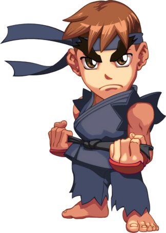 Sticker Autocollant ryu manga imprimé IMP20232328