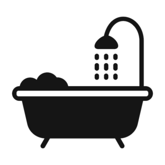 Sticker Autocollant baignoire douche  SDB15580