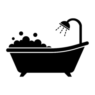 Sticker Autocollant baignoire douche  SDB15572