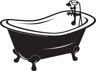 Sticker Autocollant baignoire douche  SDB15570