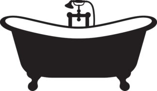 Sticker Autocollant baignoire douche  SDB15577