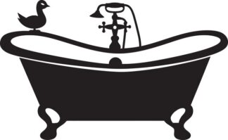 Sticker Autocollant baignoire douche  SDB15576
