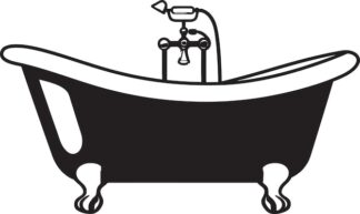 Sticker Autocollant baignoire douche  SDB15571