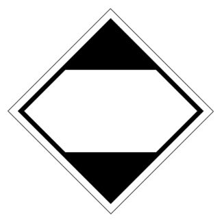 Sticker Autocollant transport de matières dangereuse camion  CAS15570