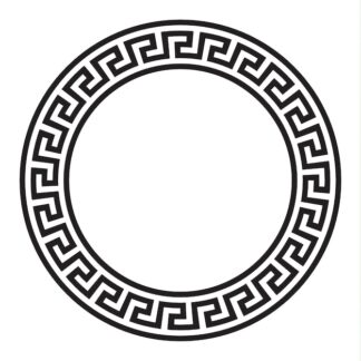 Sticker Autocollant cadre style versace antique liseret antique  BL349