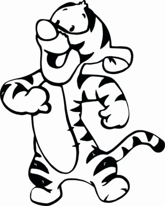 Sticker Autocollant tigrou winnie ourson Disney   DI350