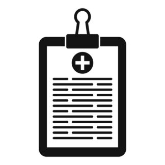 Sticker Autocollant bloc note métier médical   MED466