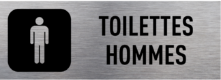 Sticker Autocollant toilettes hommes wc signalétique   SIG544