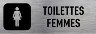 Sticker Autocollant toilettes femmes wc signalétique   SIG545