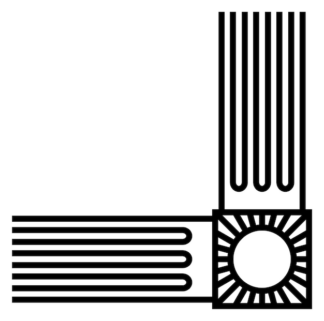 Sticker Autocollant cadre style versace antique liseret antique  BL358