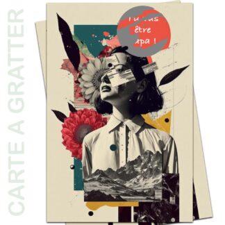 Carte à gratter art CG006