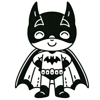 Sticker autocollant Batman hero BH202
