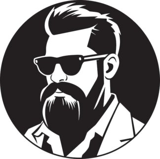 Sticker Autocollant barbier metier  BB21