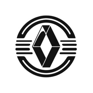 Sticker Autocollant renault logo auto  LM2124