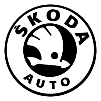 Sticker Autocollant skoda auto  MT131