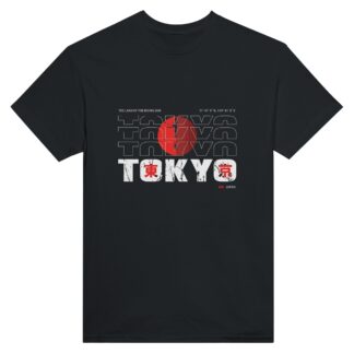 T-shirt unisexe Japon  ras du cou Tokyo