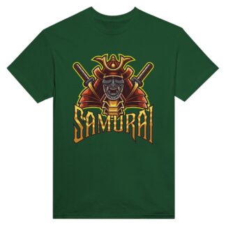 T-shirt unisexe ras du cou Japon samouraï